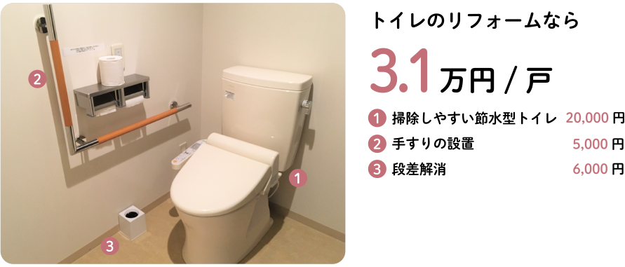 トイレリフォーム