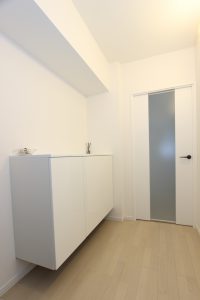 施工事例　玄関　パナソニック